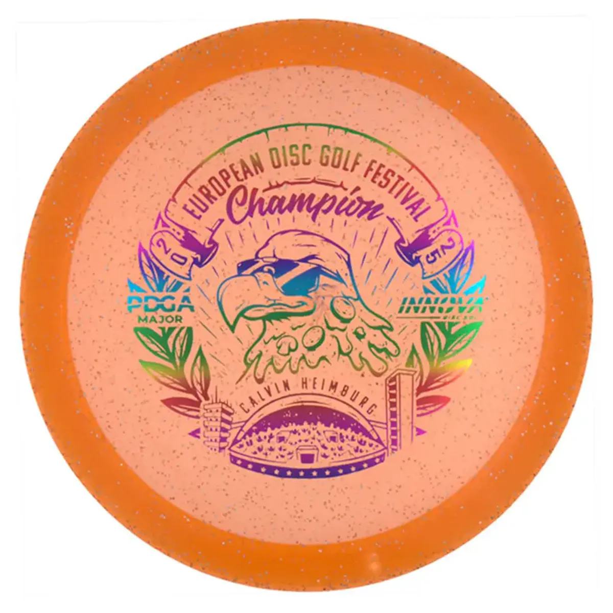 CHAMPION METAL FLAKE EAGLE CALVIN HEIMBURG (COMMEMORATIVE)